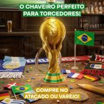 Chaveiro Taça Copa do Mundo