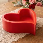 Caixa Coração Porta Presente – Caixa Decorativa para Dia das Mães, Namorados e Lembranças Especiais - Imagem 2