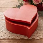 Caixa Coração Porta Presente – Caixa Decorativa para Dia das Mães, Namorados e Lembranças Especiais
