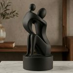 Escultura Decorativa Mãe e Filhos Amor Infinito – Presente e Decoração de Dia das Mães, Sala, Quarto e Escritório - Imagem 2