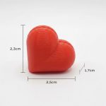 Kit 5 - Suporte Porta Retrato Polaroid Coração - Imagem 3