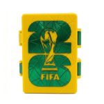 Caixinha Porta Figurinhas da Copa Texturizadas ⚽ Organizador de Cards Futebol | Exclusiva - Imagem 2