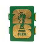 Caixinha Porta Figurinhas da Copa Texturizadas ⚽ Organizador de Cards Futebol | Exclusiva - Imagem 3