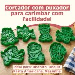 Kit 7 Cortadores e Marcadores Patrulha Canina