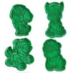 Kit 7 Cortadores e Marcadores Patrulha Canina - Imagem 4