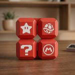 Cubo Infinito Mario + Chaveiro – Infinity Cube Anti Estresse Portátil | Fidget Toy Divertido e Fofo - Imagem 3