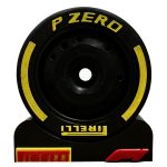 Pneu F1 Decorativo Fórmula 1 Fan Miniatura com Suporte Exclusivo - Versão 2026 - Imagem 5