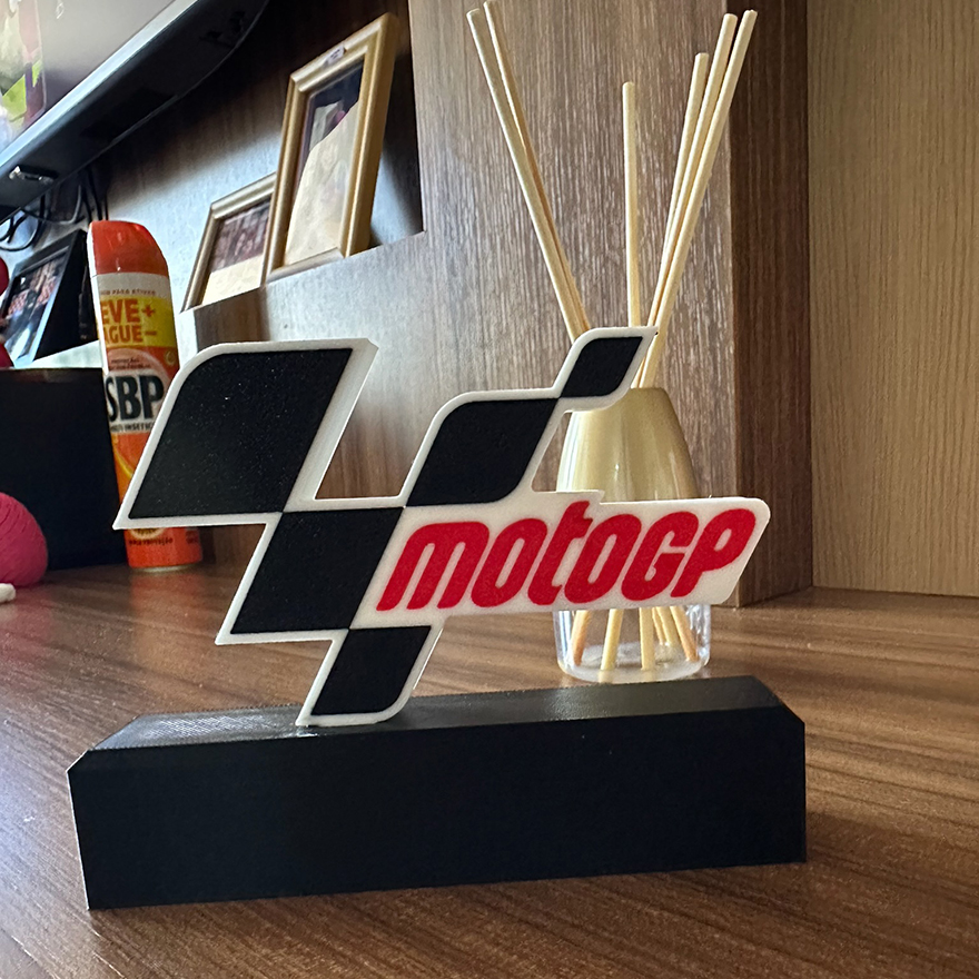 Moto GP - Logo Decorativa - Imagem 1
