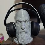Busto Kratos – Suporte para Fone de Ouvido | God of War