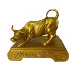 Touro de Wall Street Dourado - Imagem 2